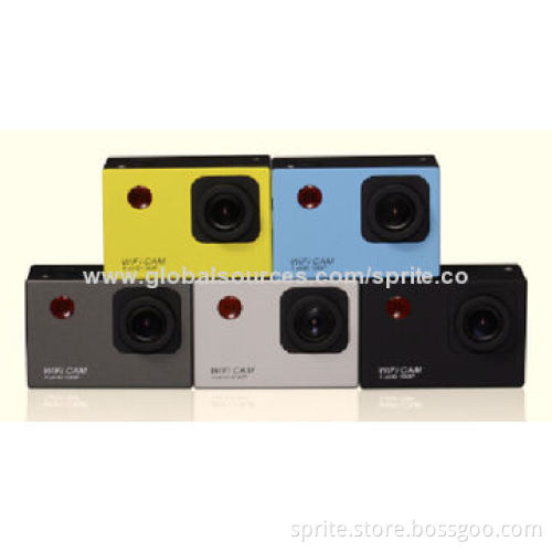 Wi-Fi Full HD 1,080P Sports Camera, 50 Meters Waterproof Function, Compatible with GoPro Accessories